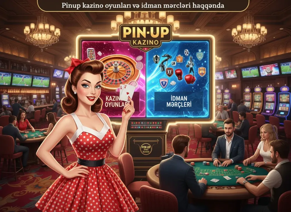Pin up kazino oyunları və idman mərcləri haqqında